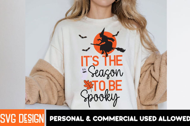 Its the Season To be Spooky SVG Cut File,Halloween Sublimation PNG, Halloween SVG Bundle,Halloween SVG Quotes,Halloween PNG, Halloween SVG SVG BlackCatsMedia 