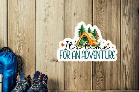 Its time for Sticker Design Sublimation Regulrcrative 