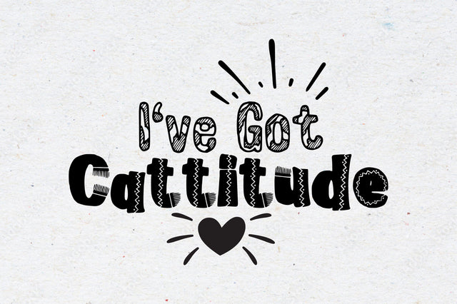 I’ve Got Cattitude SVG nirmal108roy 