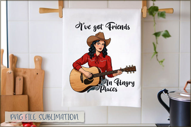 I've got friends in hungry places Towel Sublimation Shetara Begum 