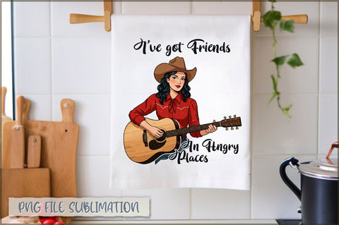 I've got friends in hungry places Towel Sublimation Shetara Begum 