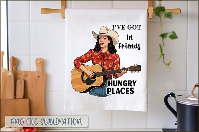 I've got friends in hungry places Towel Sublimation Shetara Begum 