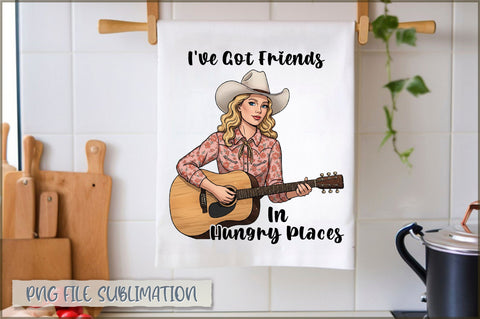 I've got friends in hungry places Towel Sublimation Shetara Begum 