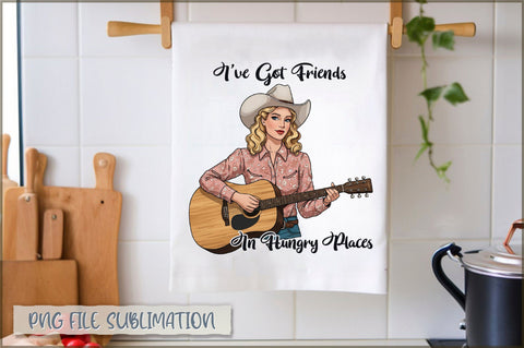 I've got friends in hungry places Towel Sublimation Shetara Begum 