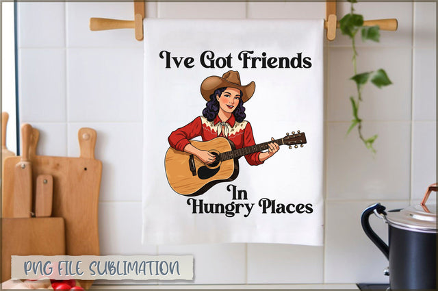 I've got friends in hungry places Towel Sublimation Shetara Begum 
