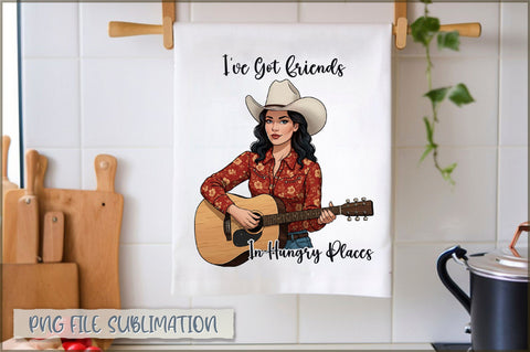 I've got friends in hungry places Towel Sublimation Shetara Begum 