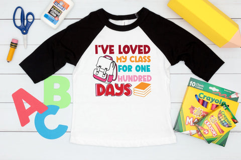ive loved my class for one hundred days SVG Design SVG Regulrcrative 