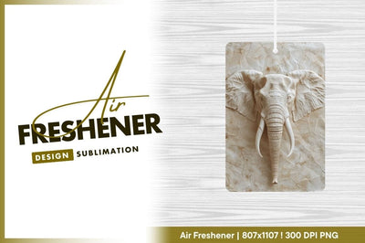 Ivory elephant head wall decor carving Sublimation Regulrcrative 