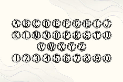 Ivorygate Monogram Font Font Dm Letter Studio 