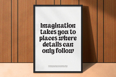 Jabula – Handcrafted Display Font Font Four Lines Std. 