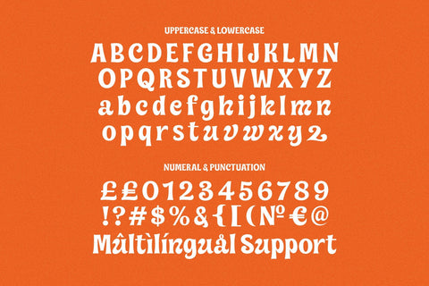 Jabula – Handcrafted Display Font Font Four Lines Std. 