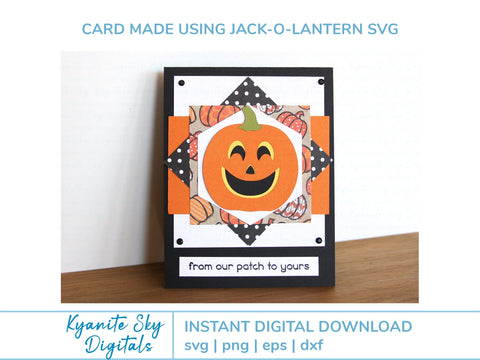 Jack-O-Lantern SVG Bundle layered cute Halloween pumpkins SVG Kyanite Sky Digitals 