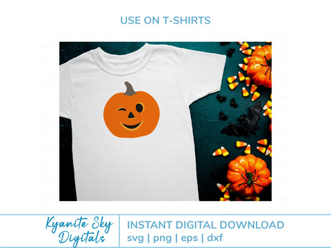 Jack-O-Lantern SVG Bundle layered cute Halloween pumpkins SVG Kyanite Sky Digitals 