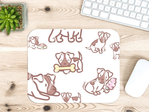 Jack Russell Terriers Color Clip Art SVG Design Set SVG HalieKStudio 