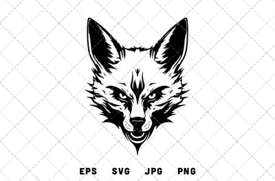 Jackal Mascot Graphics - JPG, SVG, PNG, EPS - Digital Download with Commercial License for Cricut, Silhouette, Scan N Cut Crafting SVG Loveleen Kaur 