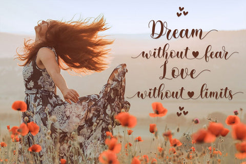 Jacky Betty | Lovely Calligraphy Font studioalmeera 