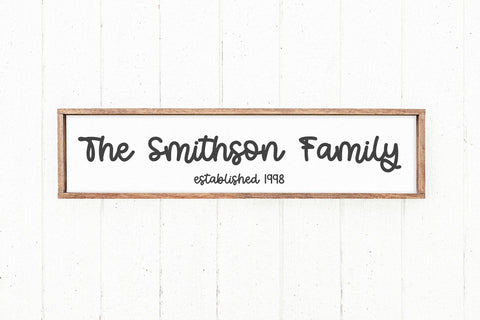 Jade Skies - Cute Script Font Font KA Designs 