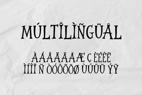 Jager Moon - Serif and Classical Display typeface Font Mozzatype 