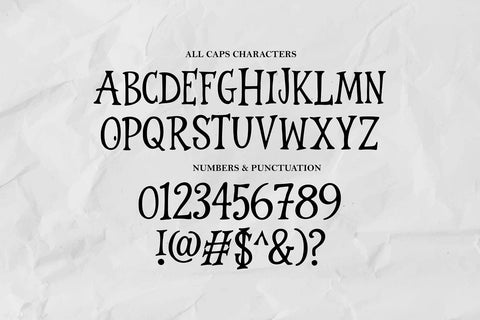 Jager Moon - Serif and Classical Display typeface Font Mozzatype 