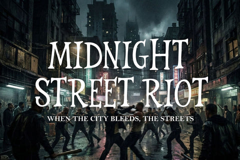 Jager Moon - Serif and Classical Display typeface Font Mozzatype 