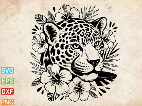 Jaguar Silhouette, Jaguar Clipart,Jaguar Decal Art SVG artprintfile 