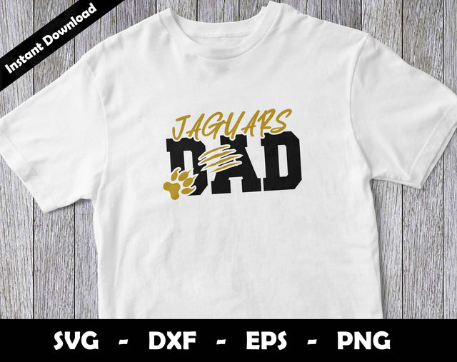Jaguars Dad SVG Cut File, Jaguars logo SVG Design, Jaguars Dad Football, T-Shirt Sublimation Design Png SVG Arthur Arellano 