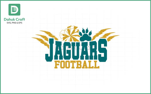 Jaguars Football SVG – Team Spirit SVG PNG & EPS V1 SVG dahukdesign 