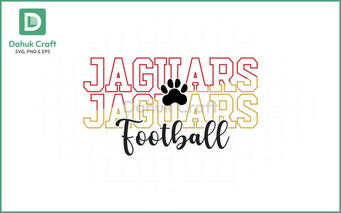 Jaguars Football SVG – Team Spirit SVG PNG & EPS V11 SVG dahukdesign 