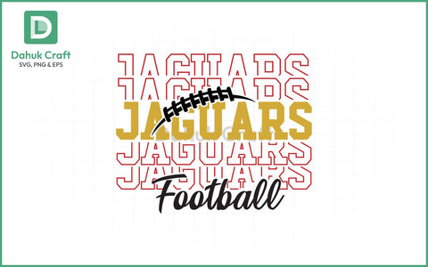 Jaguars Football SVG – Team Spirit SVG PNG & EPS V12 SVG dahukdesign 