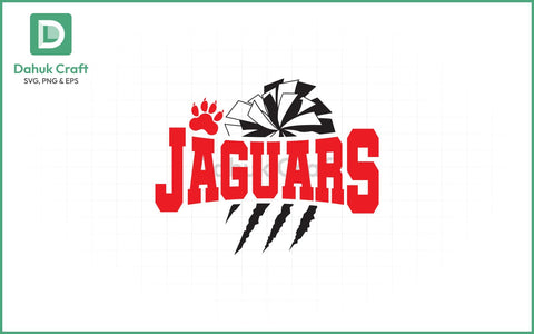 Jaguars Football SVG – Team Spirit SVG PNG & EPS V2 SVG dahukdesign 