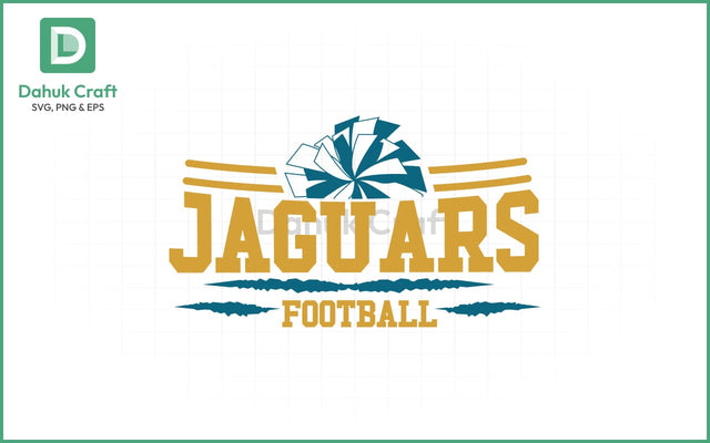 Jaguars Football SVG – Team Spirit SVG PNG & EPS V3 SVG dahukdesign 