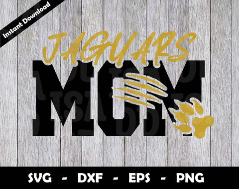 Jaguars Mom SVG Cut File, Jaguars logo SVG Design, Jaguars Mom Football, T-Shirt Sublimation Design Png SVG Arthur Arellano 