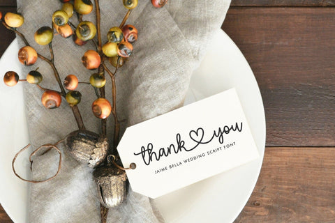 Jaime Bella - Wedding Heart Font Font Jimtype Studio 