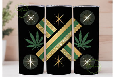 Jamaica Glitter 20oz Tumbler Wrap Sublimation PixelChick 
