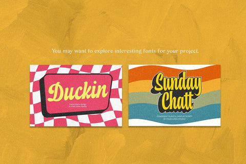 Jamoa Script – Playful Groovy Script Font Four Lines Std. 