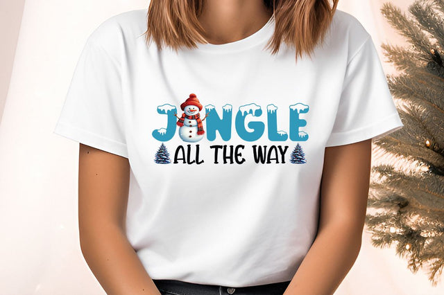 Jangle all the way PNG Design Sublimation Designangry 
