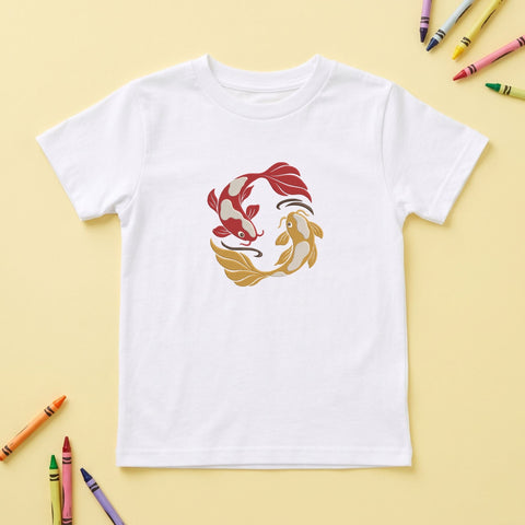 Japanese Koi Fish Embroidery Design – Two Koi Fish Yin Yang Oriental Japanese Art Machine Embroidery File Embroidery/Applique DESIGNS PatternFeed8 