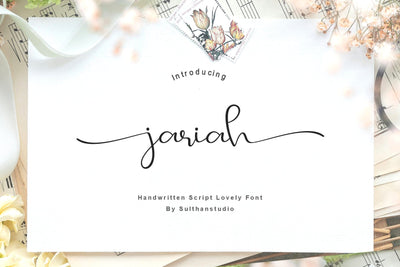 Jariah Font Sulthan studio 
