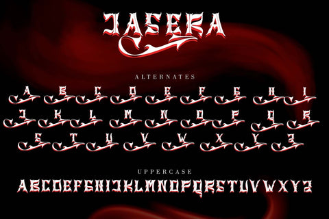 Jasera Font Prasetya Letter 