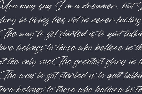 Jasmine Angeloni - Beautiful Script Font Font Letterena Studios 