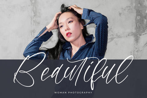 Jasmine Angeloni - Beautiful Script Font Font Letterena Studios 