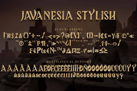 Javanesia Stylish Font Prasetya Letter 