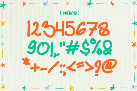 Jazy Pen - Playful Kids Natural Handwritten Font Font Mozzatype 