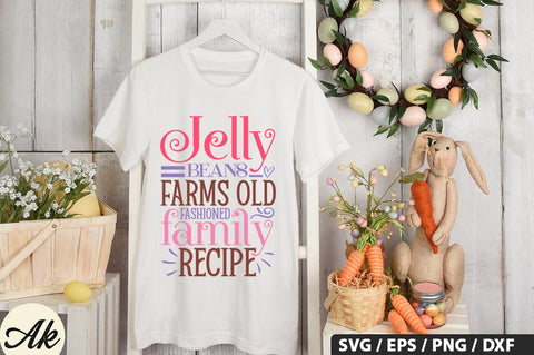 jelly beans farms old fashioned family recipe SVG And Sticker PNG Design SVG akazaddesign 