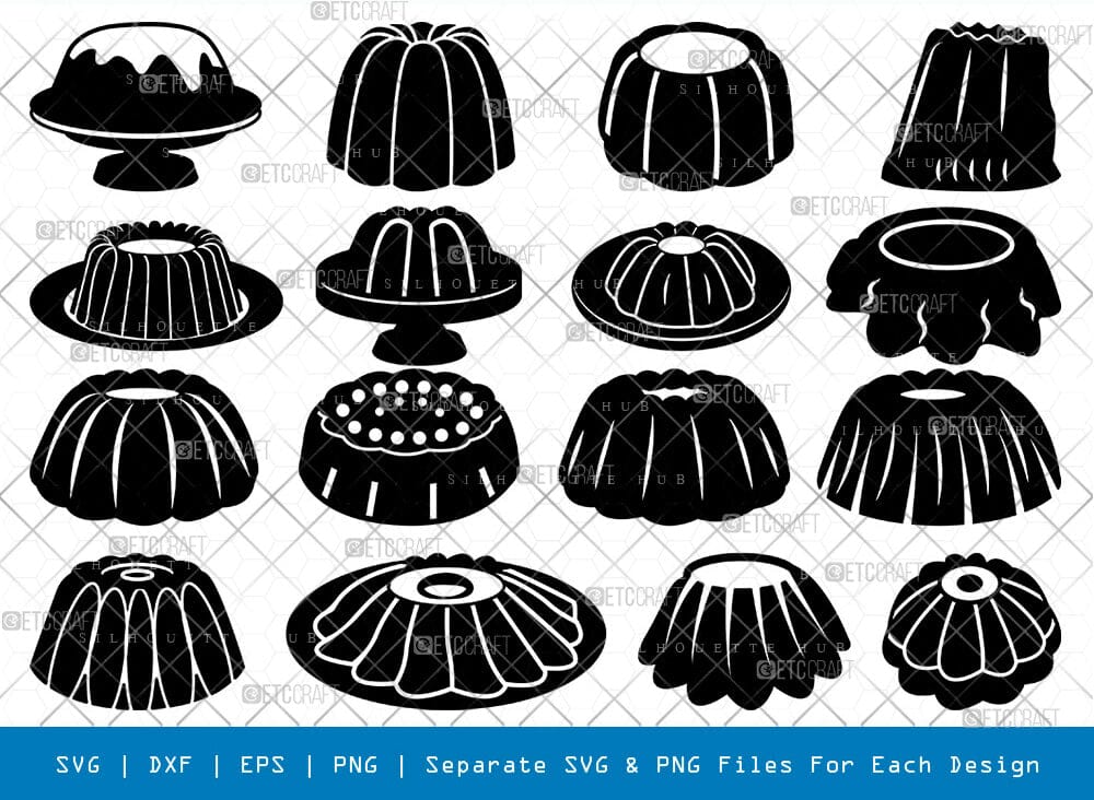 Jelly Svg Cricut Cut Files Png Bundle, SB01136 - So Fontsy