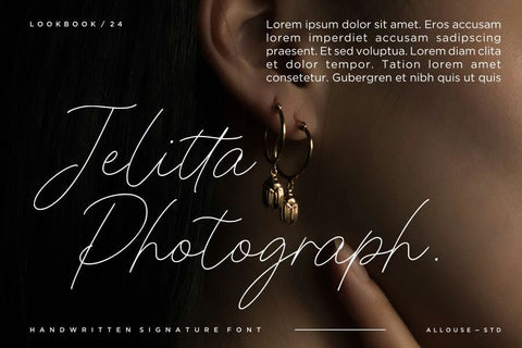 Jemaritta Signature Font Allouse.Studio 