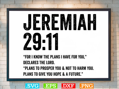 Jeremiah 2911 Definition T-shirt Design SVG Creativeart88 