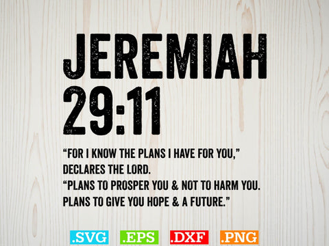 Jeremiah 2911 Definition T-shirt Design SVG Creativeart88 