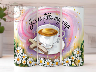 Jesus Bible Verse Faith Tumbler Wrap, Bible Verse Tumbler, Christian Tumbler Wrap, 20oz Skinny Tumbler, Faith Tumbler Design, Inspirational Bible Verse Wrap, Religious Tumbler Sublimation Lara' s Designs 