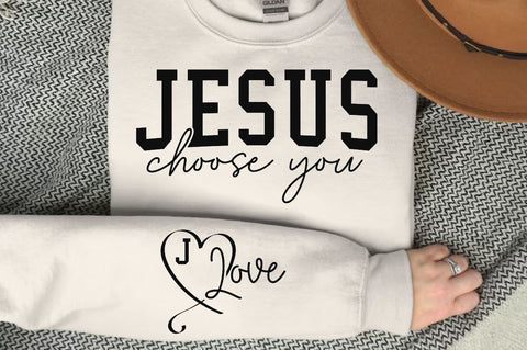 Jesus choose you Sleeve SVG Design, Christian Sleeve SVG, Faith SVG Design, Jesus Sleeve SVG SVG Regulrcrative 